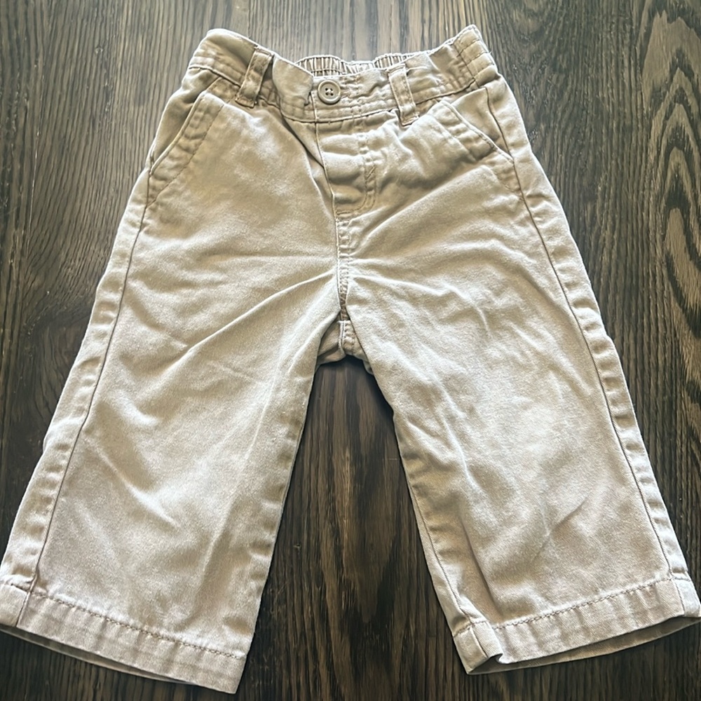 12 month Cherokee khaki dress pants for baby boy